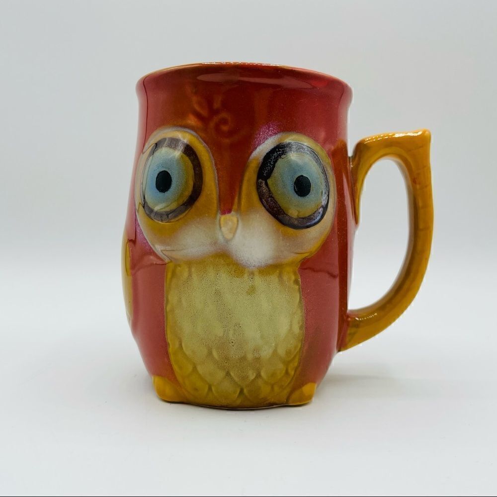 Vintage Gibson Red Owl Mug